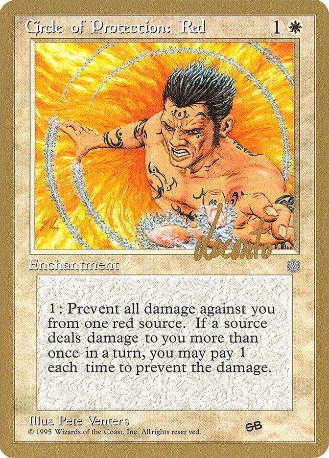Magic: The Gathering MTG Single Circle of Protection: Red [Pro Tour Collector Set]