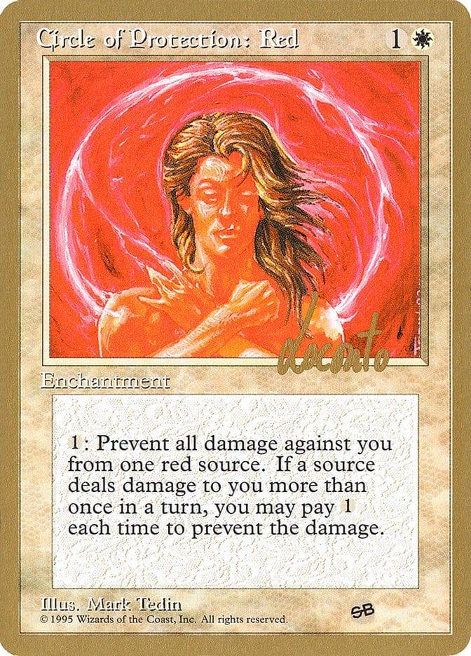 Magic: The Gathering MTG Single Circle of Protection: Red [Pro Tour Collector Set]