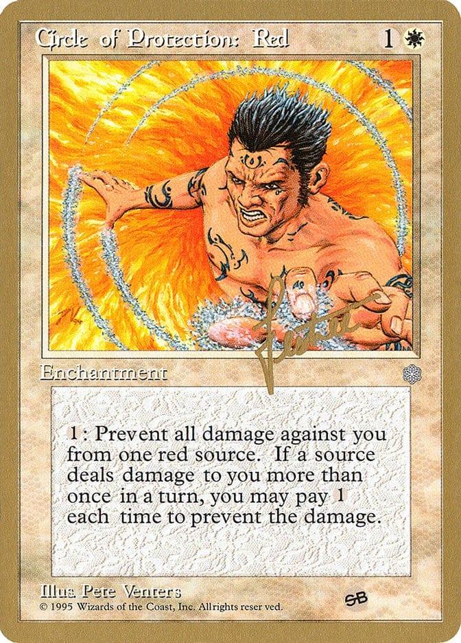 Magic: The Gathering MTG Single Circle of Protection: Red [Pro Tour Collector Set]