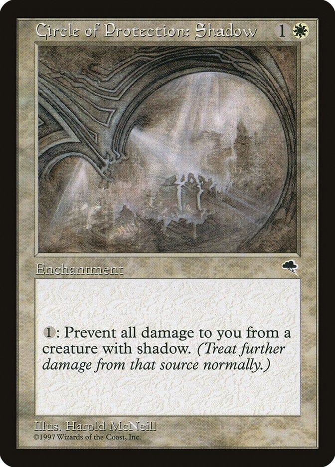 Magic: The Gathering MTG Single Circle of Protection: Shadow [Tempest]