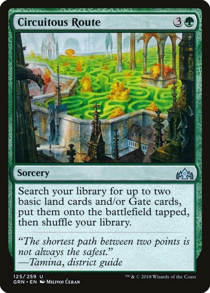 Magic: The Gathering MTG Single Circuitous Route [Guilds of Ravnica]