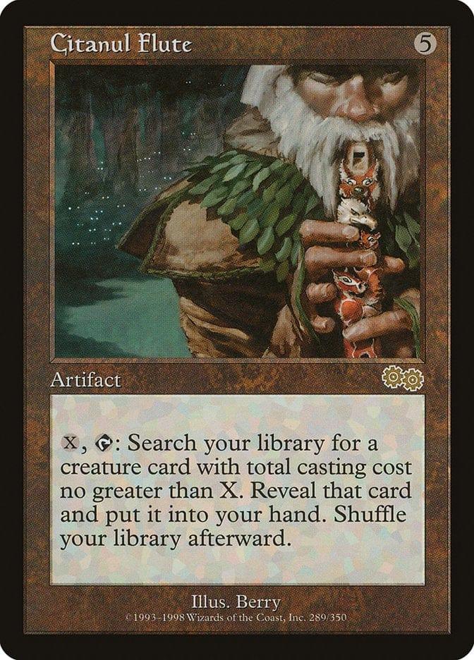 Magic: The Gathering MTG Single Citanul Flute [Urza's Saga]