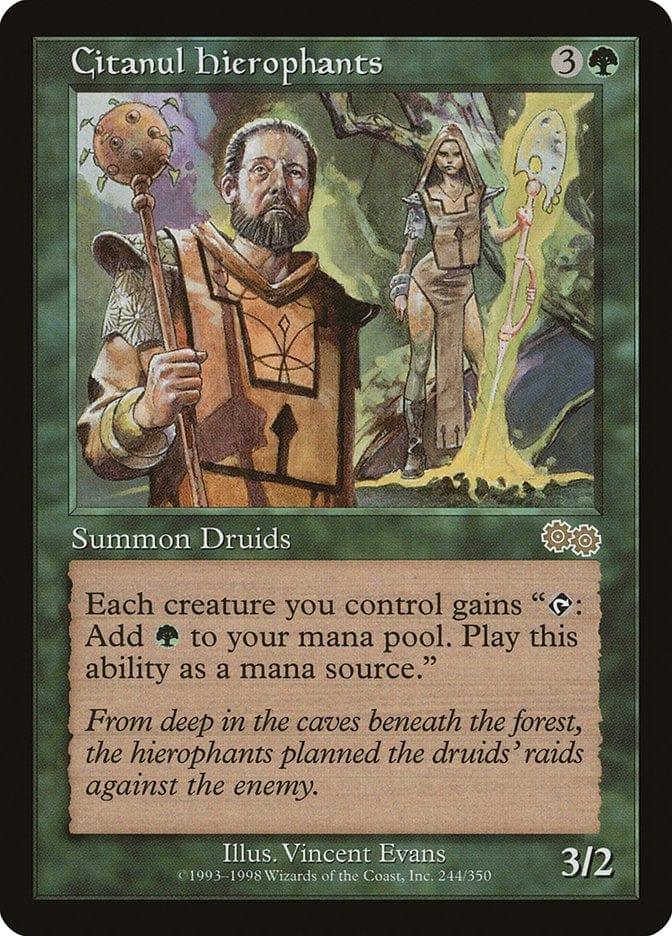 Magic: The Gathering MTG Single Citanul Hierophants [Urza's Saga]