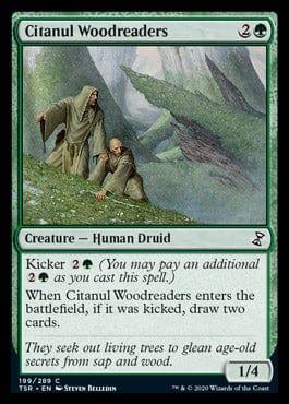 Magic: The Gathering MTG Single Citanul Woodreaders [Time Spiral Remastered]
