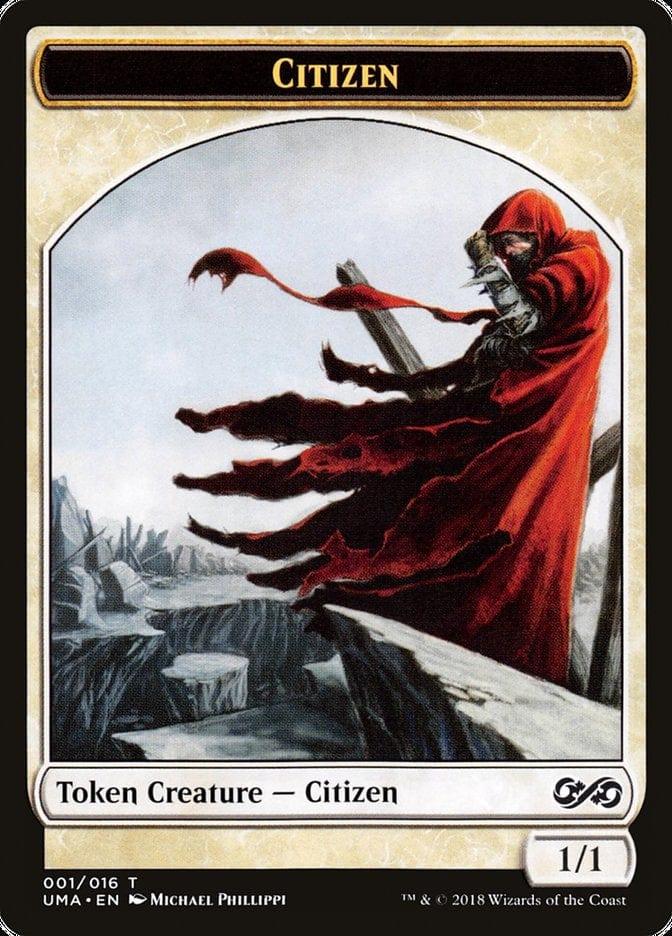 Magic: The Gathering MTG Single Citizen [Ultimate Masters Tokens]