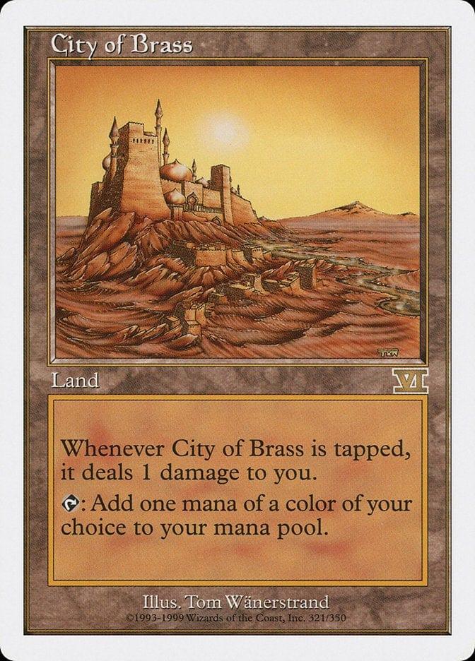 Magic: The Gathering MTG Single City of Brass [Classic Sixth Edition]