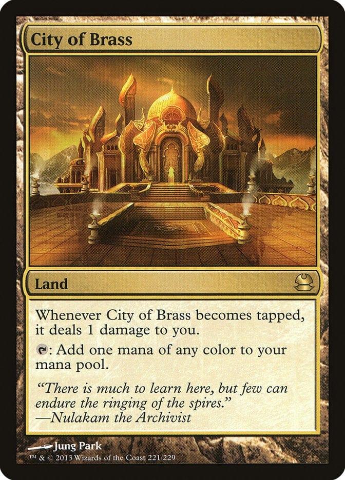 Magic: The Gathering MTG Single City of Brass [Modern Masters]