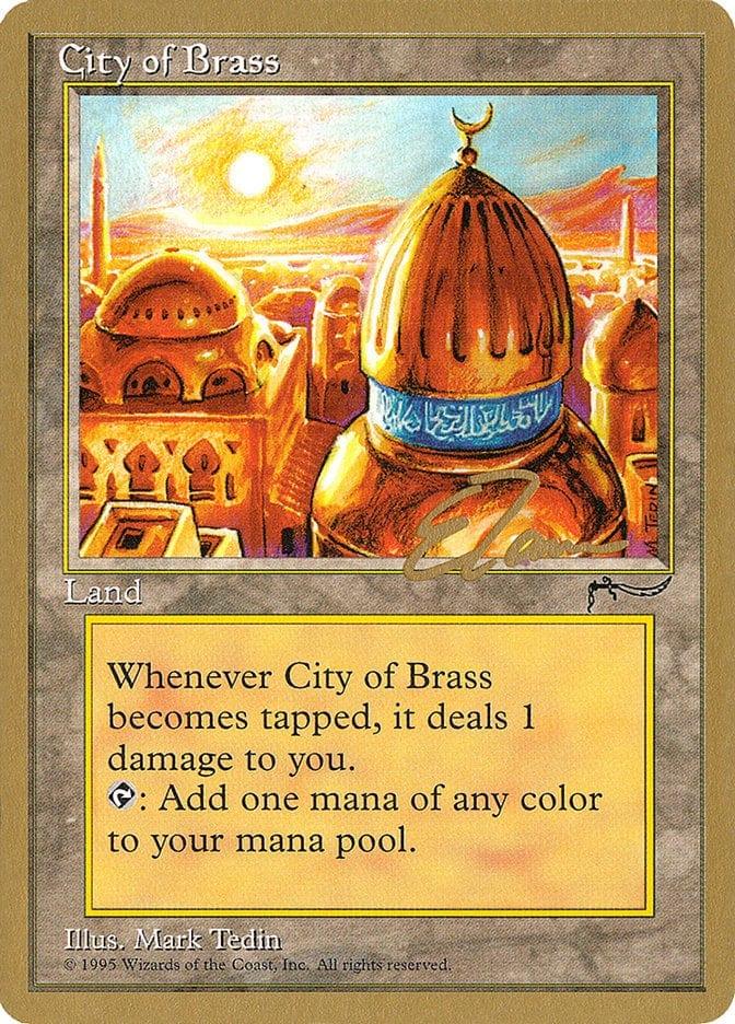 Magic: The Gathering MTG Single City of Brass [Pro Tour Collector Set]