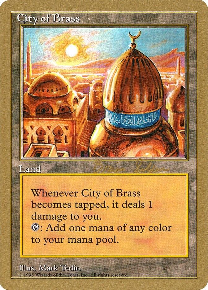 Magic: The Gathering MTG Single City of Brass [World Championship Decks 1998]
