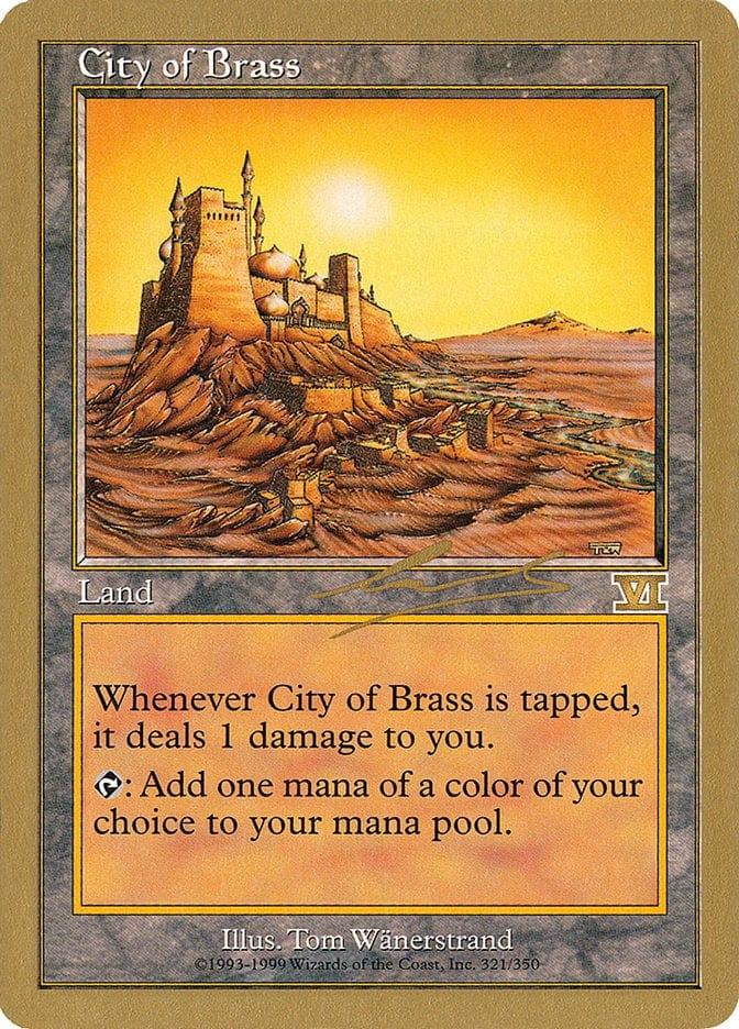 Magic: The Gathering MTG Single City of Brass [World Championship Decks 2000]