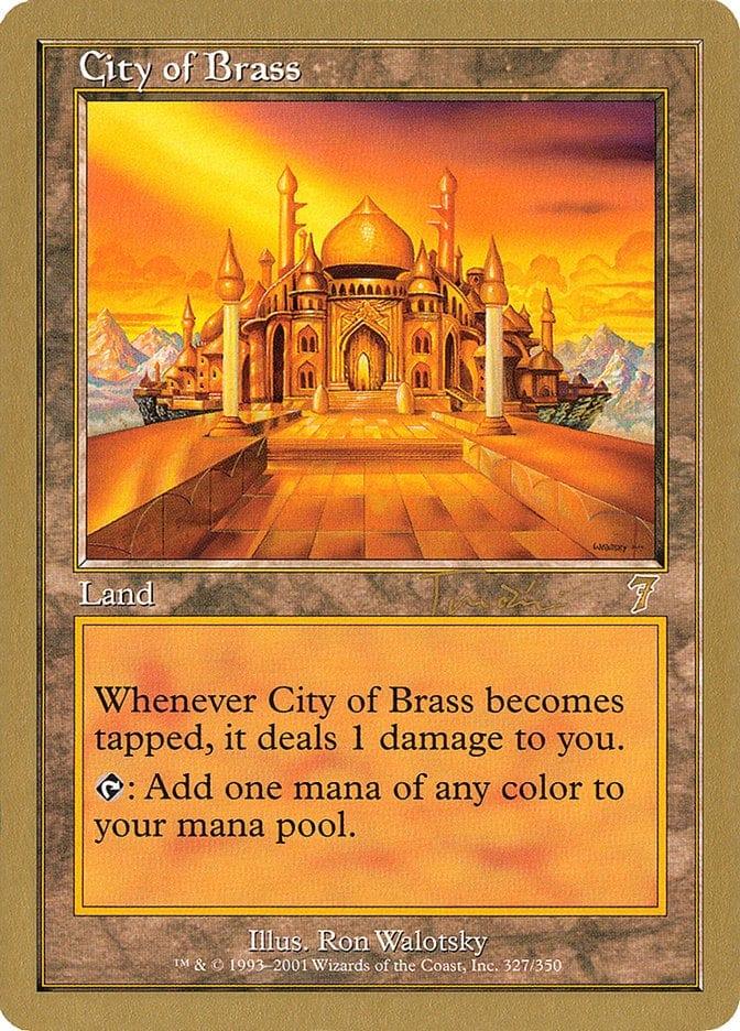 Magic: The Gathering MTG Single City of Brass [World Championship Decks 2001]