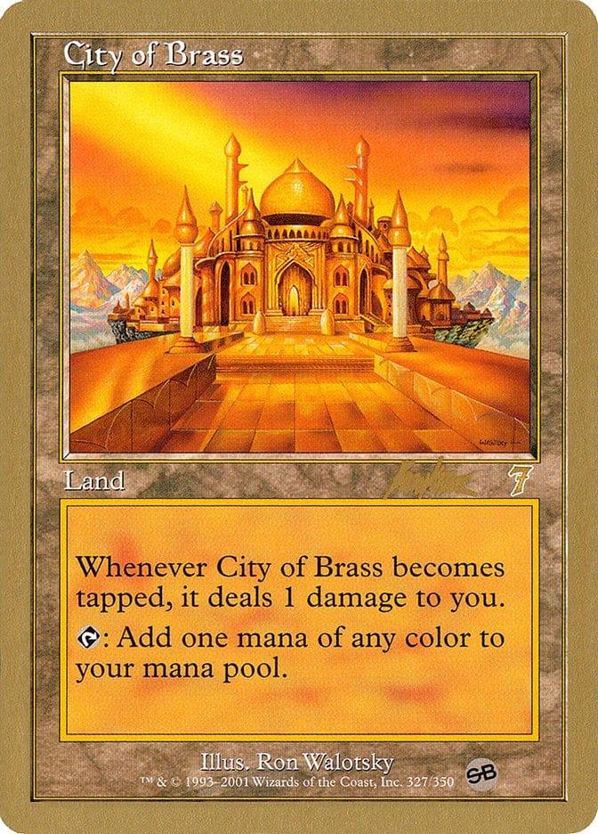 Magic: The Gathering MTG Single City of Brass [World Championship Decks 2002]