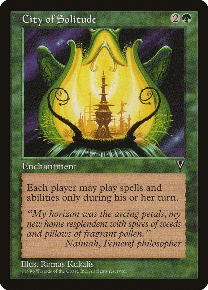 Magic: The Gathering MTG Single City of Solitude [Visions]