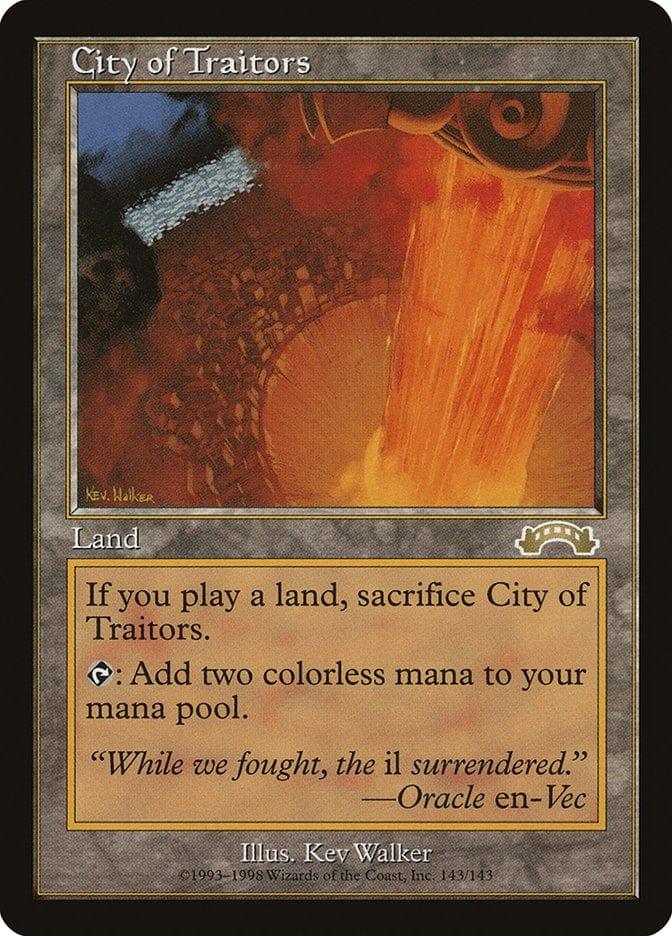 Magic: The Gathering MTG Single City of Traitors [Exodus]