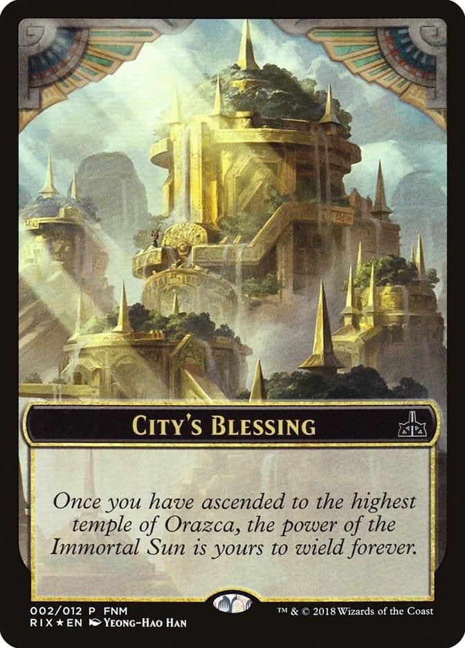 Magic: The Gathering MTG Single City's Blessing // Elemental [Friday Night Magic 2018]
