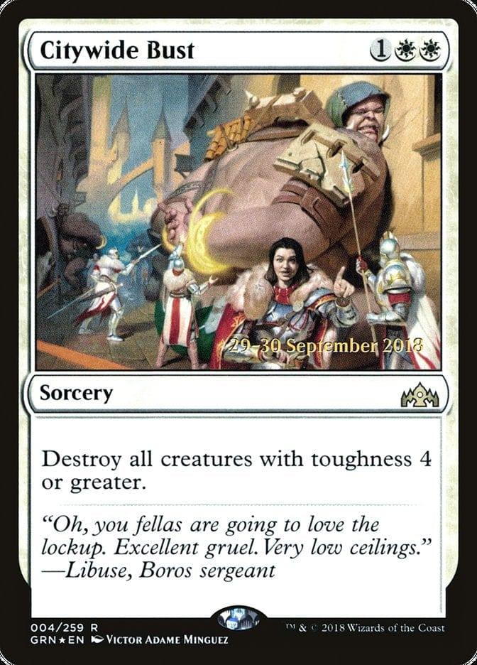 Magic: The Gathering MTG Single Citywide Bust  [Guilds of Ravnica Prerelease Promos]