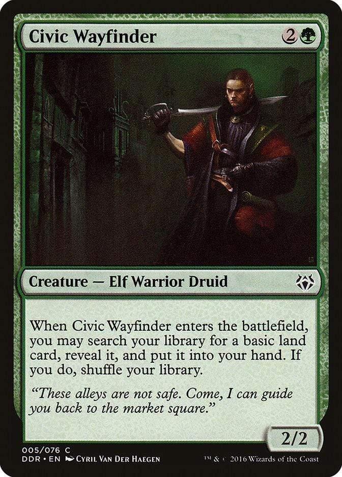 Magic: The Gathering MTG Single Civic Wayfinder [Duel Decks: Nissa vs. Ob Nixilis]