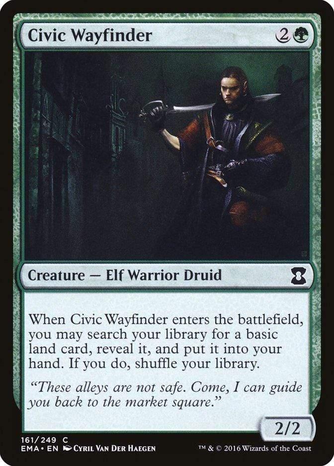 Magic: The Gathering MTG Single Civic Wayfinder [Eternal Masters]