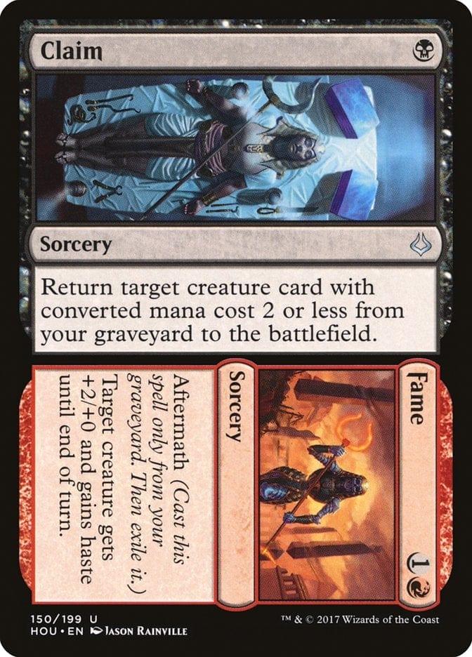 Magic: The Gathering MTG Single Claim // Fame [Hour of Devastation]