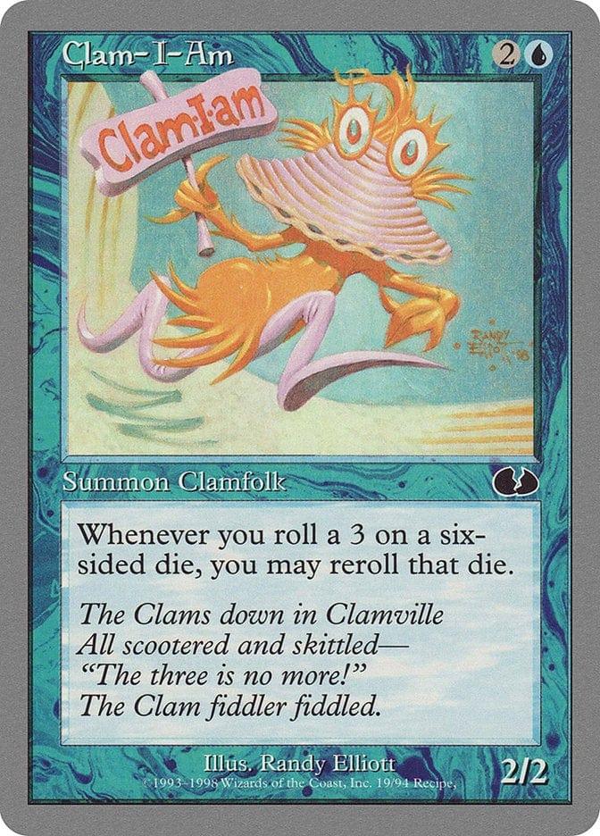 Magic: The Gathering MTG Single Clam-I-Am [Unglued]