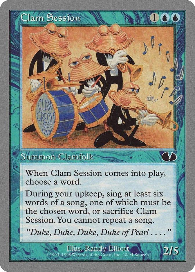 Magic: The Gathering MTG Single Clam Session [Unglued]