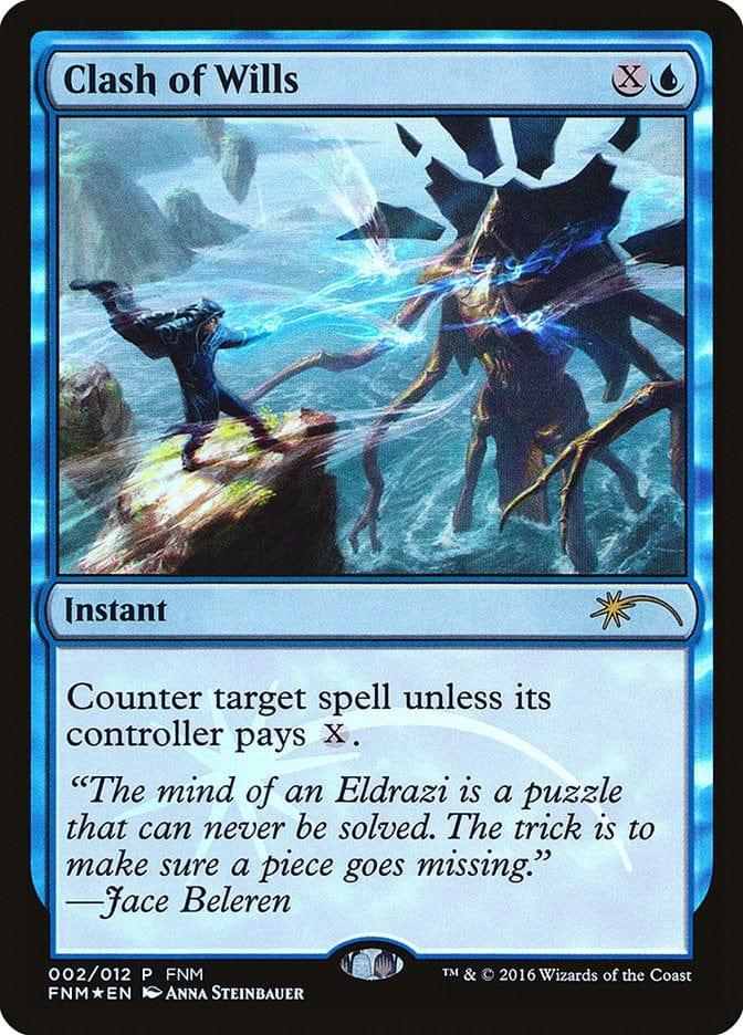 Magic: The Gathering MTG Single Clash of Wills [Friday Night Magic 2016]