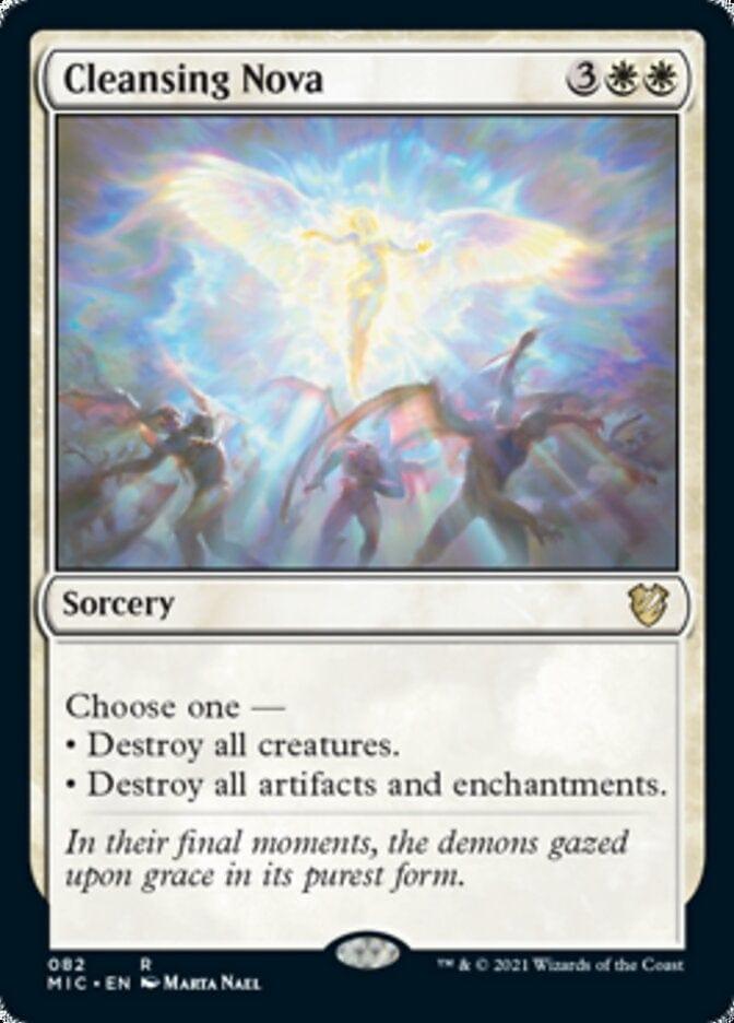 Magic: The Gathering MTG Single Cleansing Nova [Innistrad: Midnight Hunt Commander]