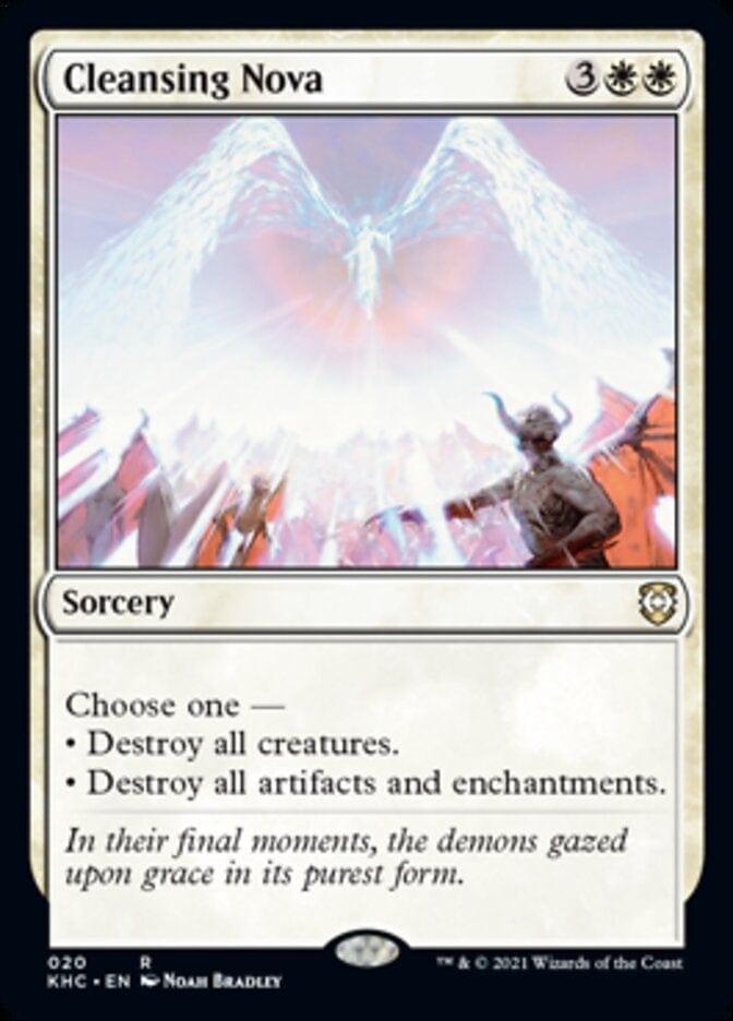 Magic: The Gathering MTG Single Cleansing Nova [Kaldheim Commander]