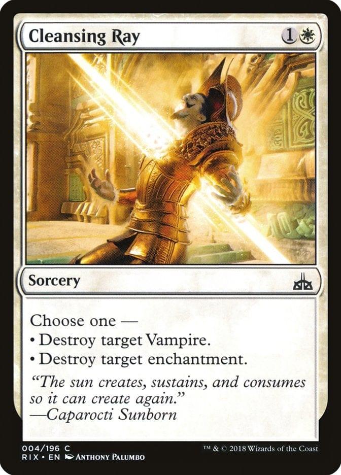Magic: The Gathering MTG Single Cleansing Ray [Rivals of Ixalan]