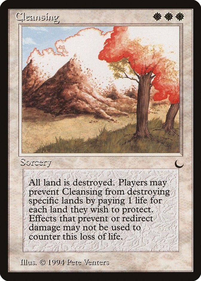 Magic: The Gathering MTG Single Cleansing [The Dark]