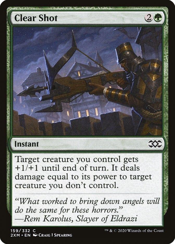 Magic: The Gathering MTG Single Clear Shot [Double Masters]