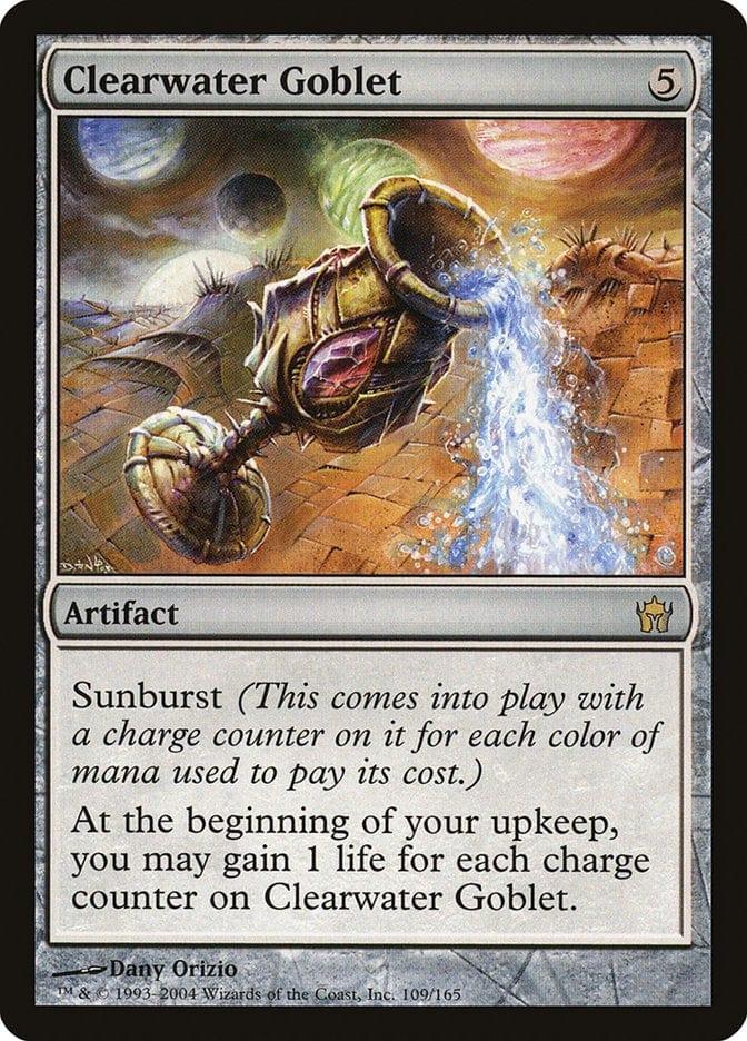 Magic: The Gathering MTG Single Clearwater Goblet [Fifth Dawn]