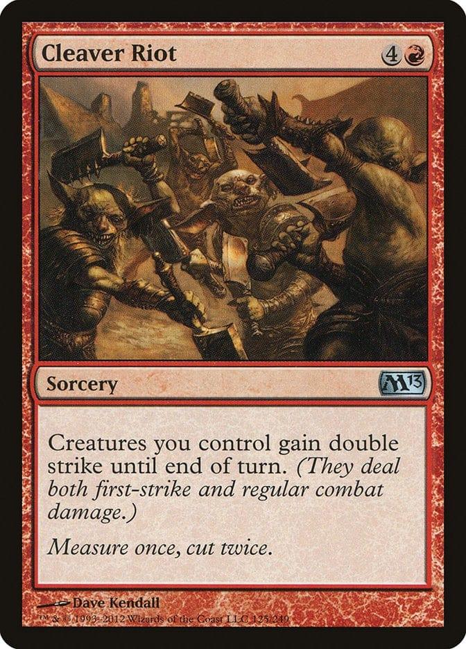Magic: The Gathering MTG Single Cleaver Riot [Magic 2013]