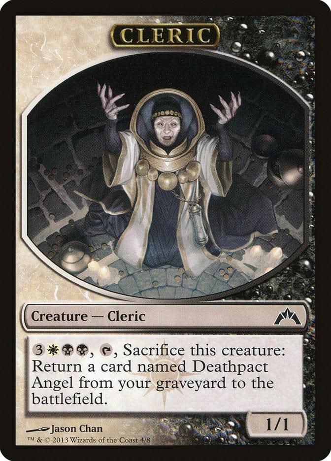 Magic: The Gathering MTG Single Cleric [Gatecrash Tokens]