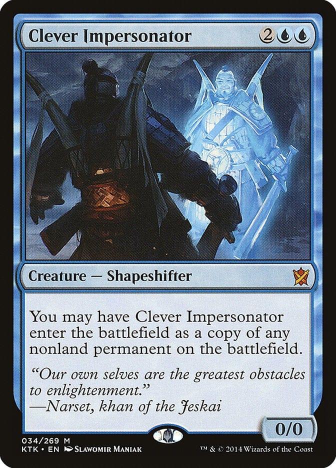Magic: The Gathering MTG Single Clever Impersonator [Khans of Tarkir]