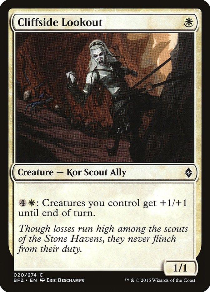 Magic: The Gathering MTG Single Cliffside Lookout [Battle for Zendikar]