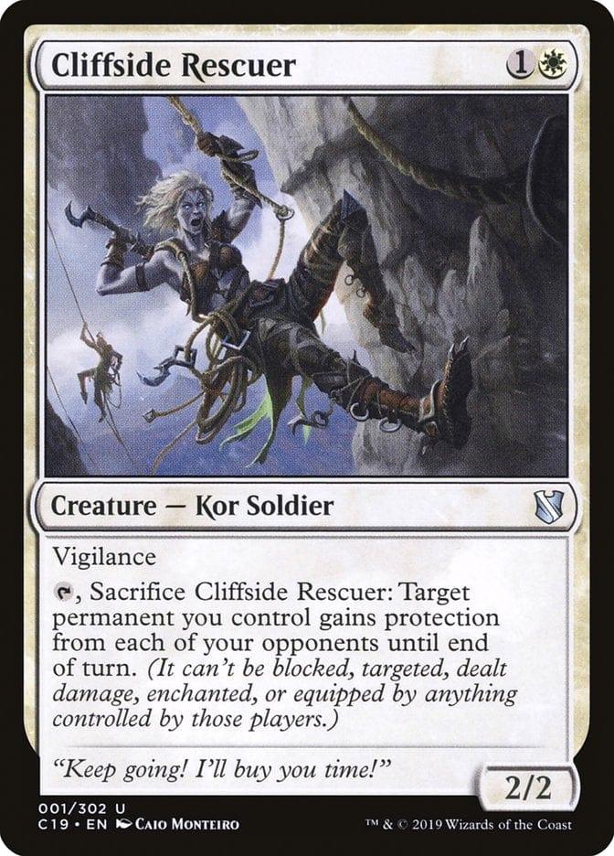 Magic: The Gathering MTG Single Cliffside Rescuer [Commander 2019]