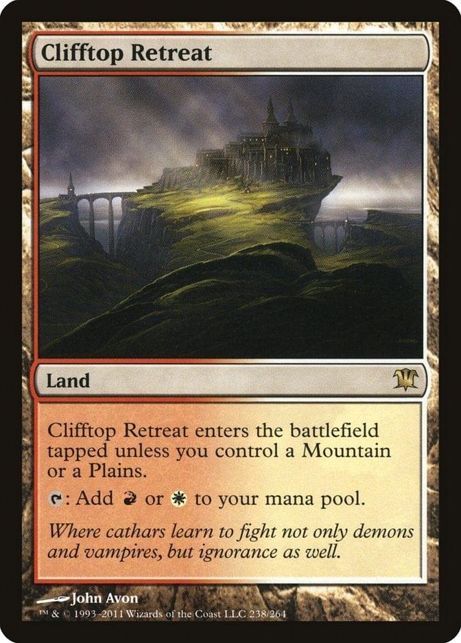 Magic: The Gathering MTG Single Clifftop Retreat [Innistrad]