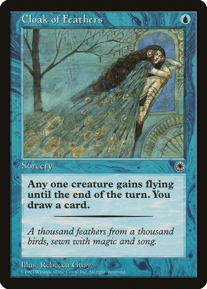 Magic: The Gathering MTG Single Cloak of Feathers [Portal]