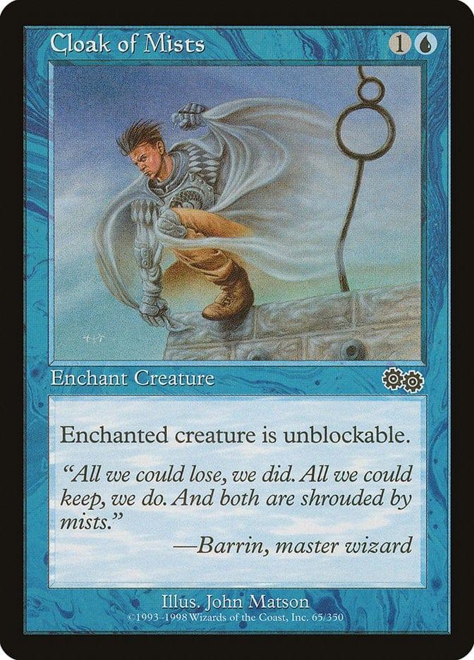 Magic: The Gathering MTG Single Cloak of Mists [Urza's Saga]
