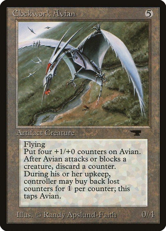 Magic: The Gathering MTG Single Clockwork Avian [Antiquities]