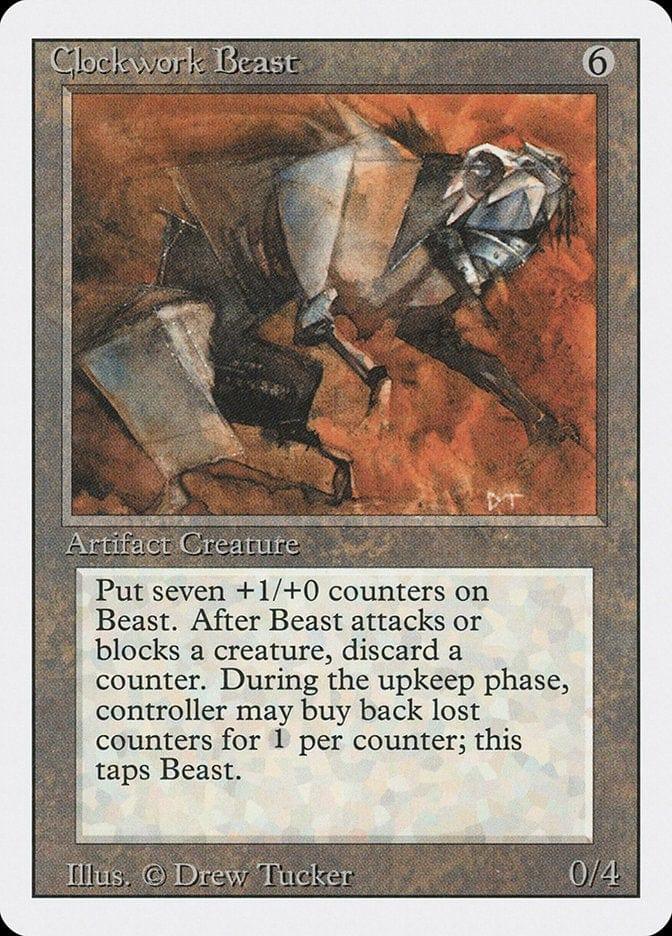 Magic: The Gathering MTG Single Clockwork Beast [Revised Edition]