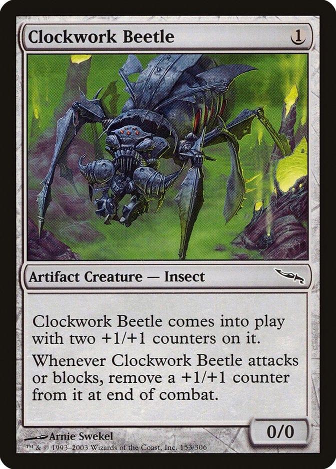 Magic: The Gathering MTG Single Clockwork Beetle [Mirrodin]