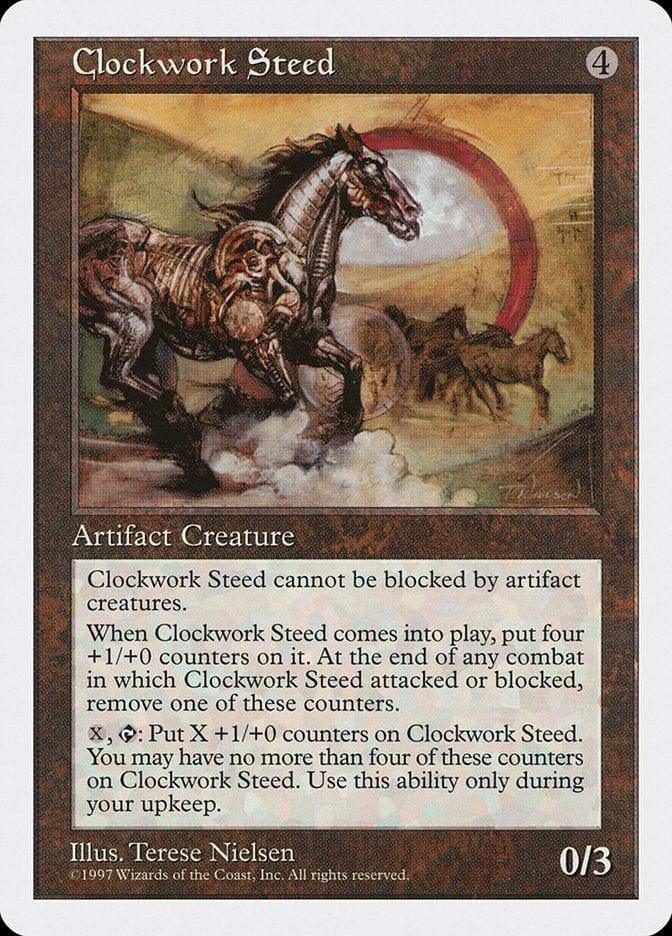 Magic: The Gathering MTG Single Clockwork Steed [Fifth Edition]
