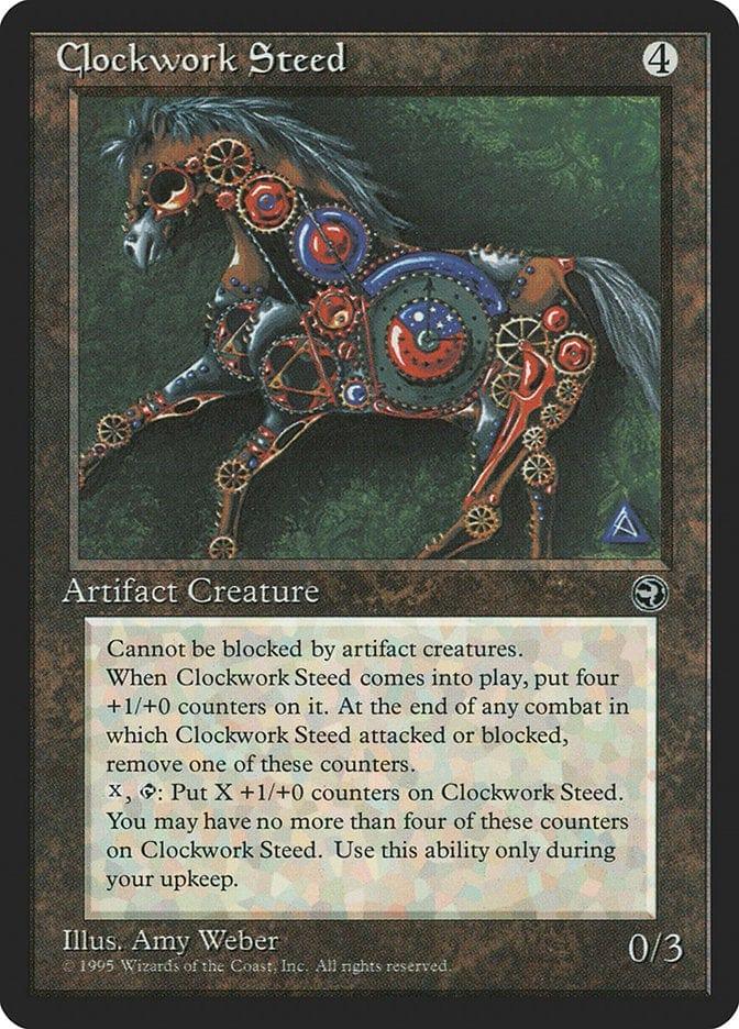 Magic: The Gathering MTG Single Clockwork Steed [Homelands]