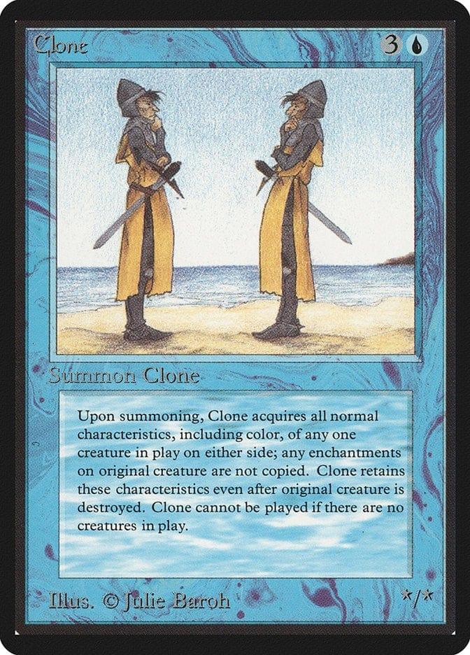 Magic: The Gathering MTG Single Clone [Limited Edition Beta]