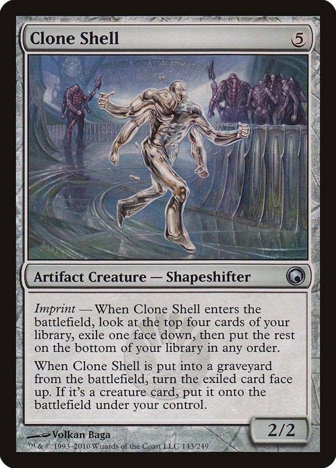 Magic: The Gathering MTG Single Clone Shell [Scars of Mirrodin]