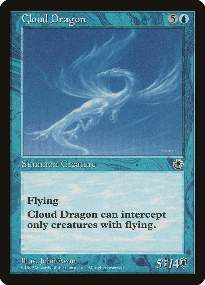 Magic: The Gathering MTG Single Cloud Dragon [Portal]