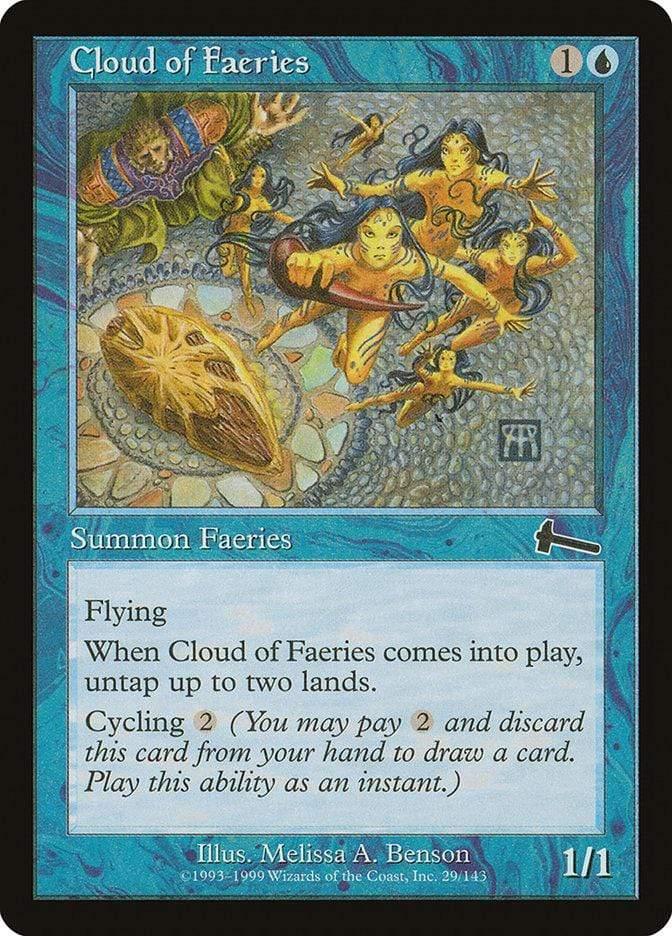 Magic: The Gathering MTG Single Cloud of Faeries [Urza's Legacy]