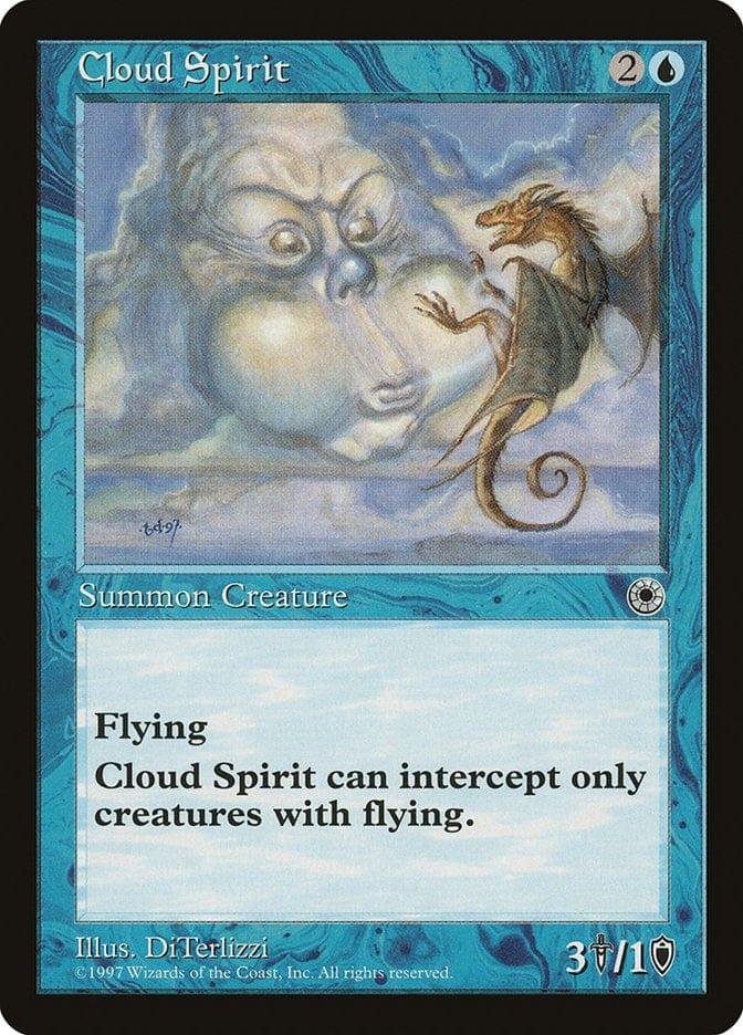 Magic: The Gathering MTG Single Cloud Spirit [Portal]